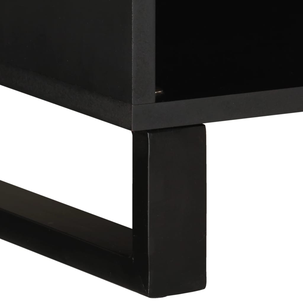 Tv-meubel 85x33x43,5 cm massief acaciahout is nu te koop bij PeponiXL, paradijselijk wonen!