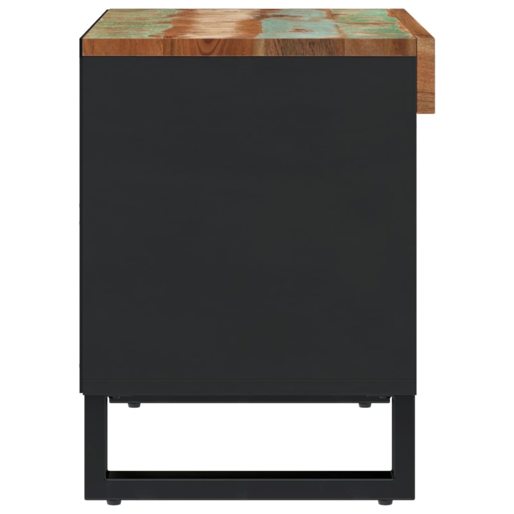Tv-meubel 85x33x43,5 cm massief gerecycled hout is nu te koop bij PeponiXL, paradijselijk wonen!