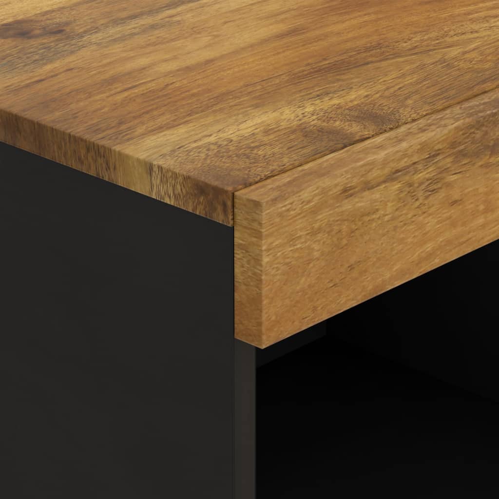 Tv-meubel 85x33x43,5 cm massief mangohout is nu te koop bij PeponiXL, paradijselijk wonen!