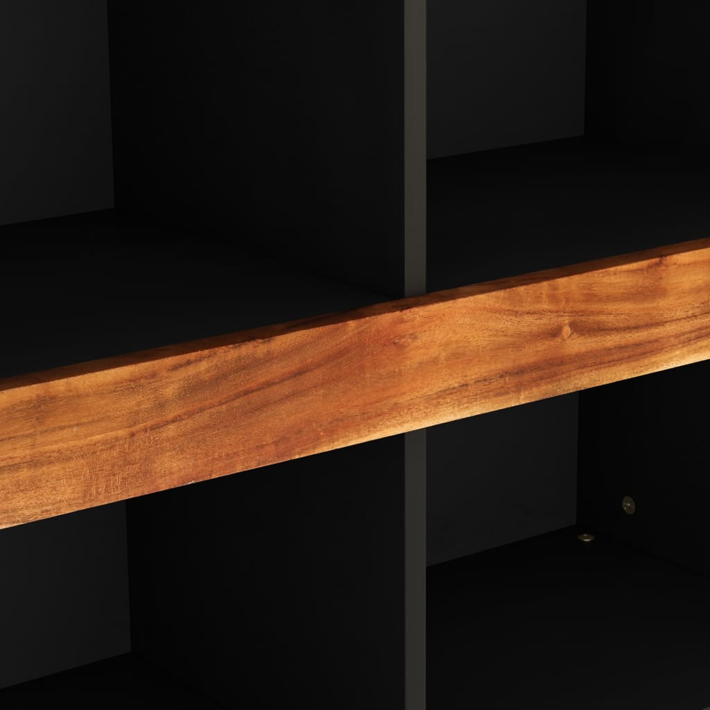 Bijzetkast 85x33x75 cm massief acaciahout is nu te koop bij PeponiXL, paradijselijk wonen!