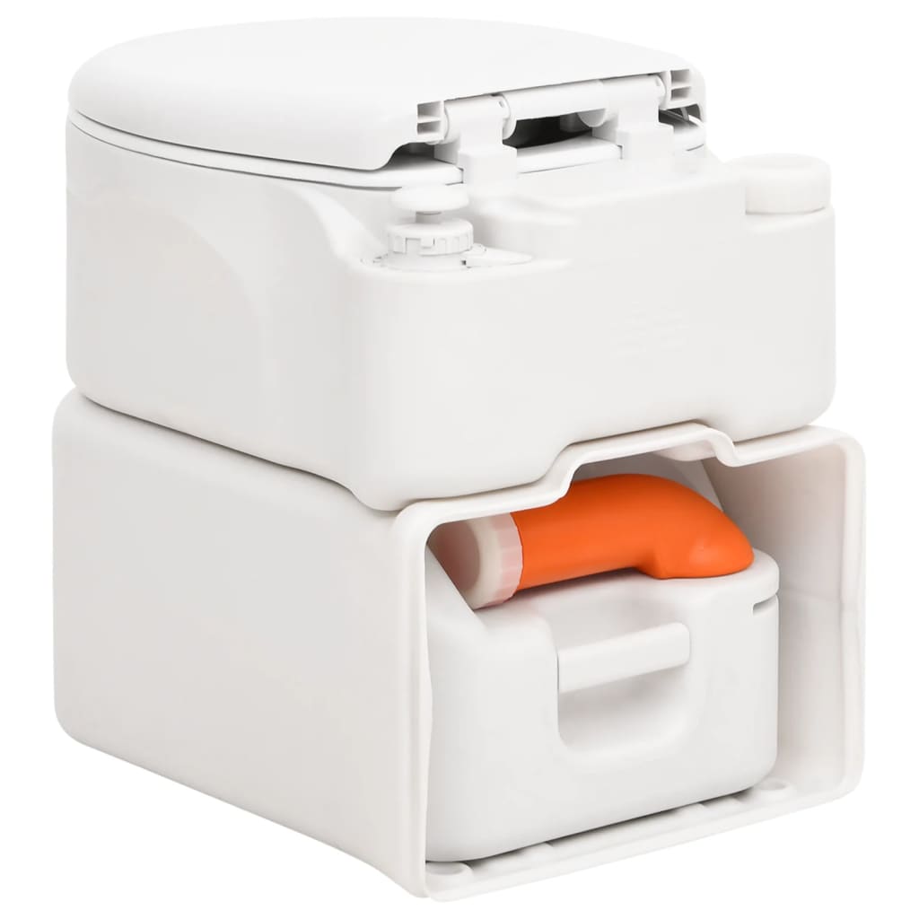 Campingtoilet geïntegreerd 24+17 L HDPE email is nu te koop bij PeponiXL, paradijselijk wonen!