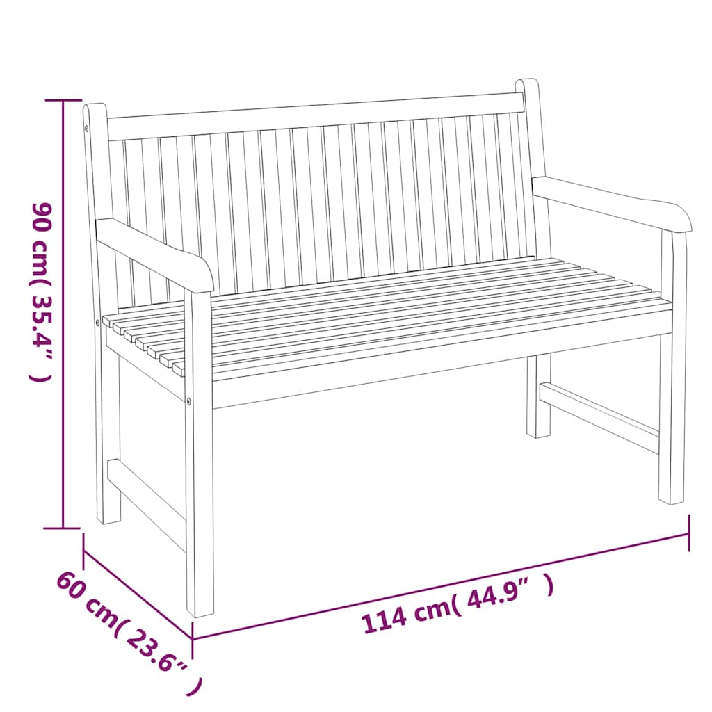 3-delige Tuinset massief teakhout is nu te koop bij PeponiXL, paradijselijk wonen!