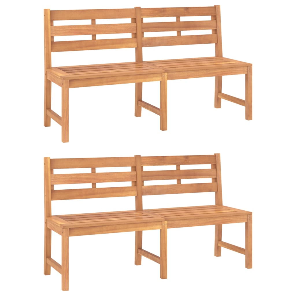 5-delige Tuinset massief teakhout is nu te koop bij PeponiXL, paradijselijk wonen!