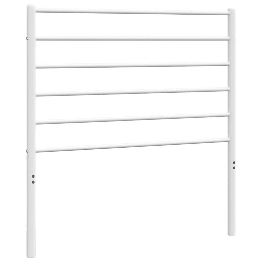 Vervangend hoofdbord metaal wit 100 cm is nu te koop bij PeponiXL, paradijselijk wonen!