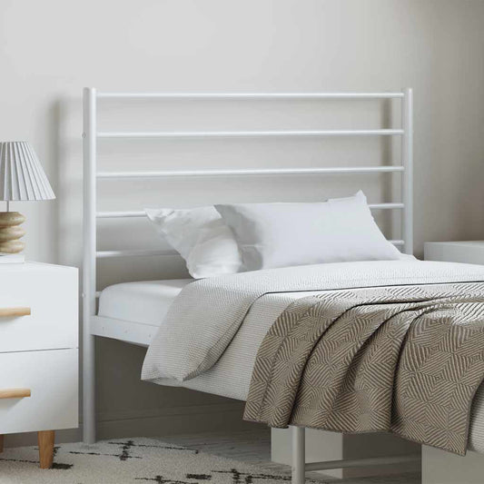Vervangend hoofdbord metaal wit 100 cm is nu te koop bij PeponiXL, paradijselijk wonen!