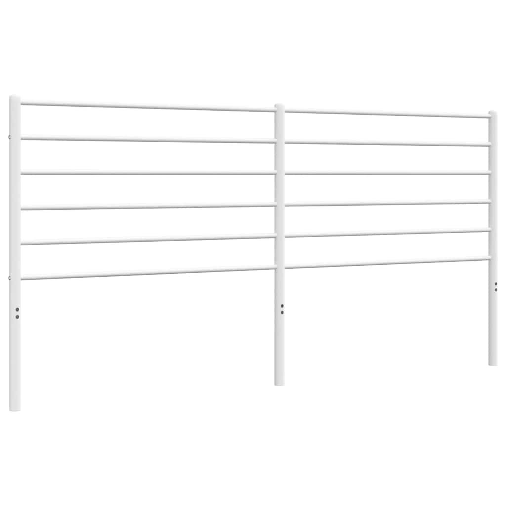 Vervangend hoofdbord metaal wit 200 cm is nu te koop bij PeponiXL, paradijselijk wonen!