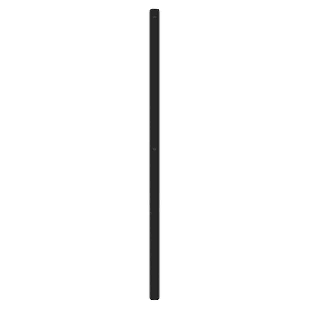 Vervangend hoofdbord metaal zwart 140 cm is nu te koop bij PeponiXL, paradijselijk wonen!