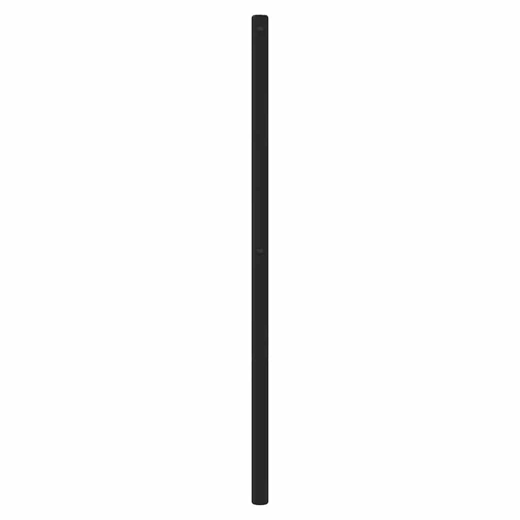 Vervangend hoofdbord 150 cm metaal zwart is nu te koop bij PeponiXL, paradijselijk wonen!