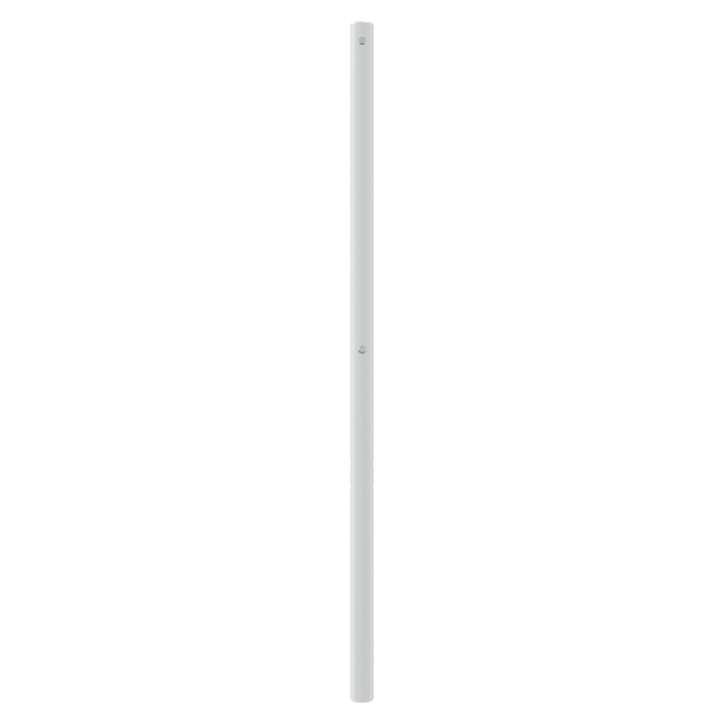 Vervangend hoofdbord 150 cm metaal wit is nu te koop bij PeponiXL, paradijselijk wonen!