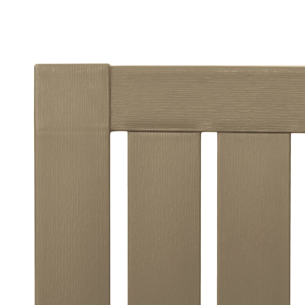Tuinstoelen Adirondack 2 st polypropeen lichtbruin is nu te koop bij PeponiXL, paradijselijk wonen!