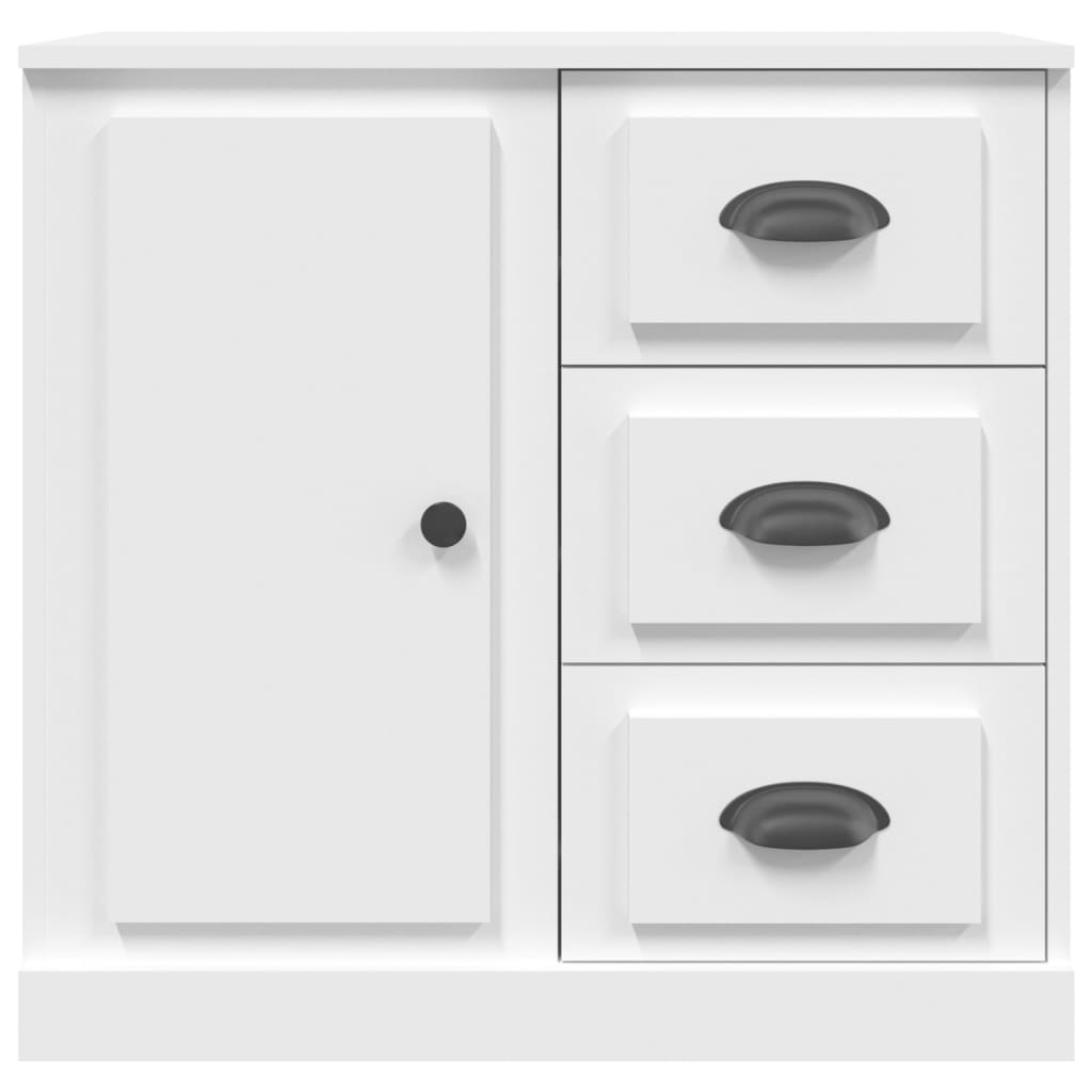 Dressoir 70x35,5x67,5 cm bewerkt hout wit is nu te koop bij PeponiXL, paradijselijk wonen!