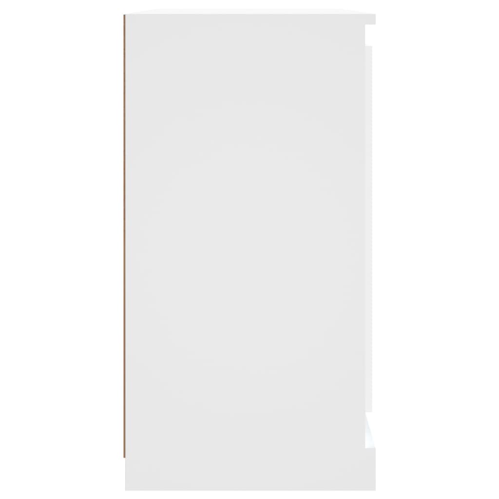 Dressoir 70x35,5x67,5 cm bewerkt hout wit is nu te koop bij PeponiXL, paradijselijk wonen!