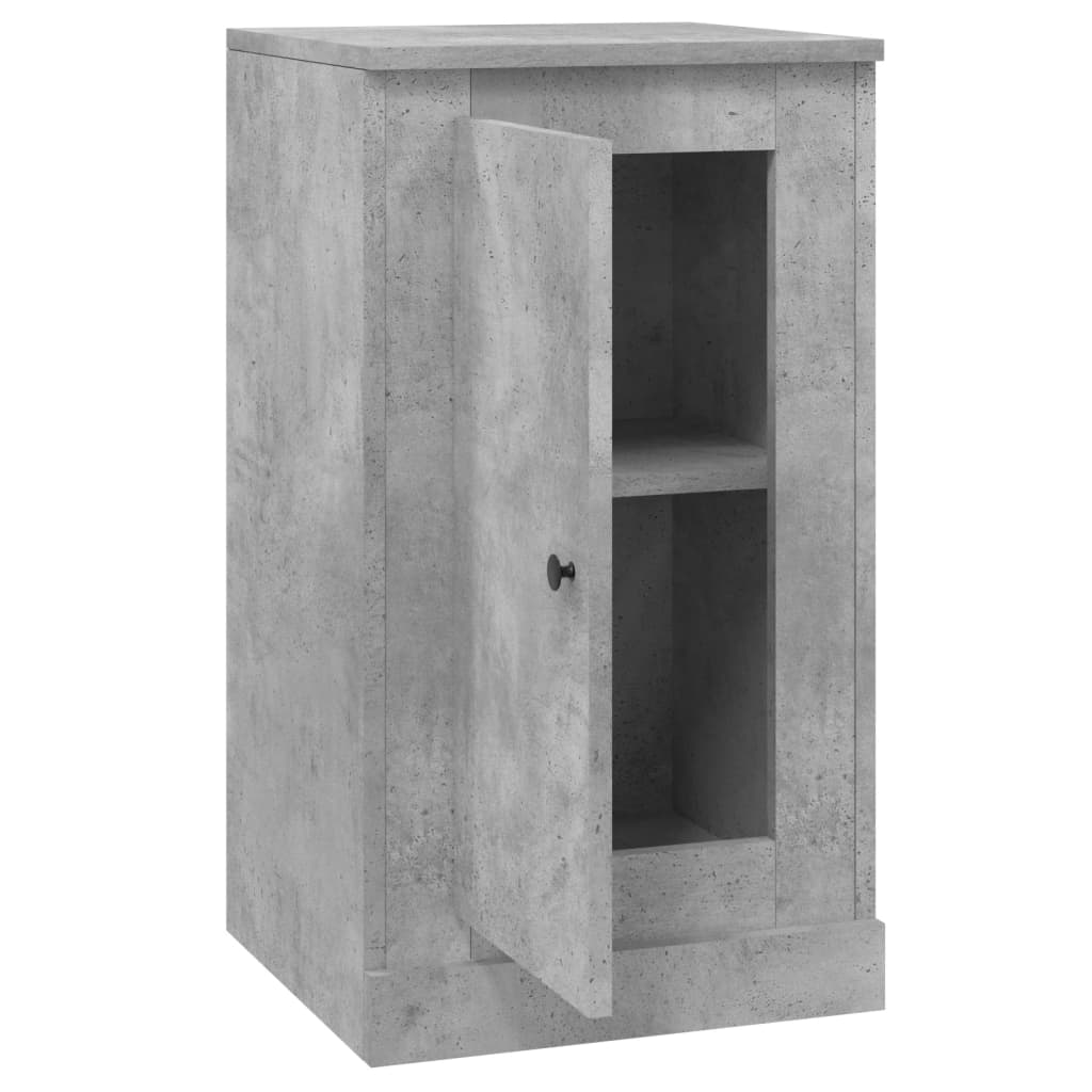 Dressoir 37,5x35,5x67,5 cm bewerkt hout betongrijs is nu te koop bij PeponiXL, paradijselijk wonen!
