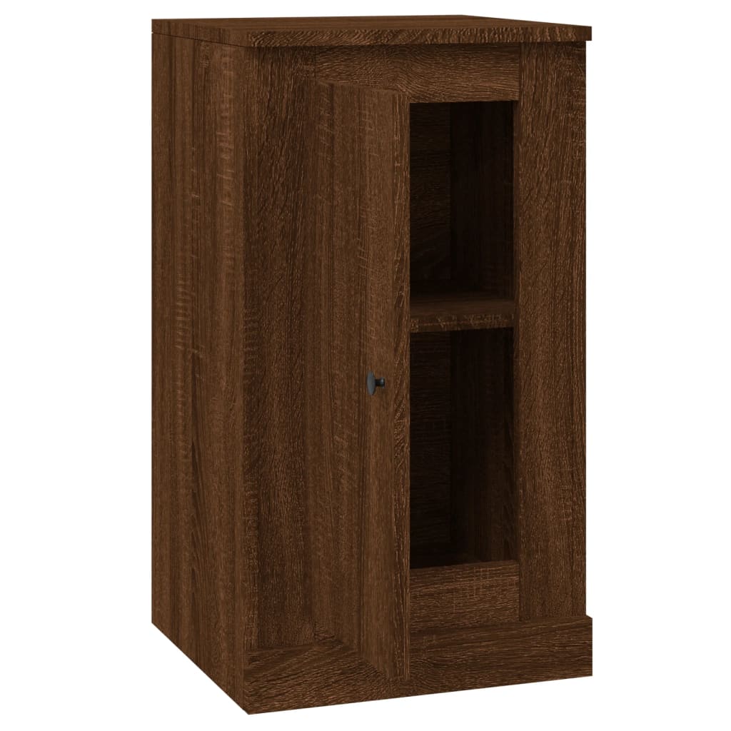 Dressoirs 2 st 37,5x35,5x67,5 cm bewerkt hout bruin eikenkleur is nu te koop bij PeponiXL, paradijselijk wonen!