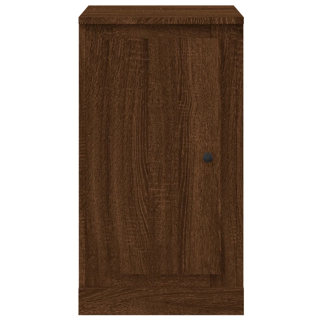 Dressoirs 2 st 37,5x35,5x67,5 cm bewerkt hout bruin eikenkleur is nu te koop bij PeponiXL, paradijselijk wonen!