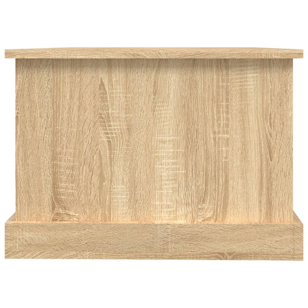Salontafel 90x50x35 cm bewerkt hout sonoma eikenkleurig is nu te koop bij PeponiXL, paradijselijk wonen!