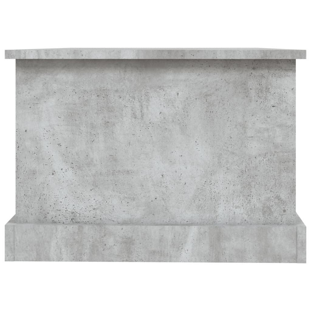 Salontafel 90x50x35 cm bewerkt hout betongrijs is nu te koop bij PeponiXL, paradijselijk wonen!