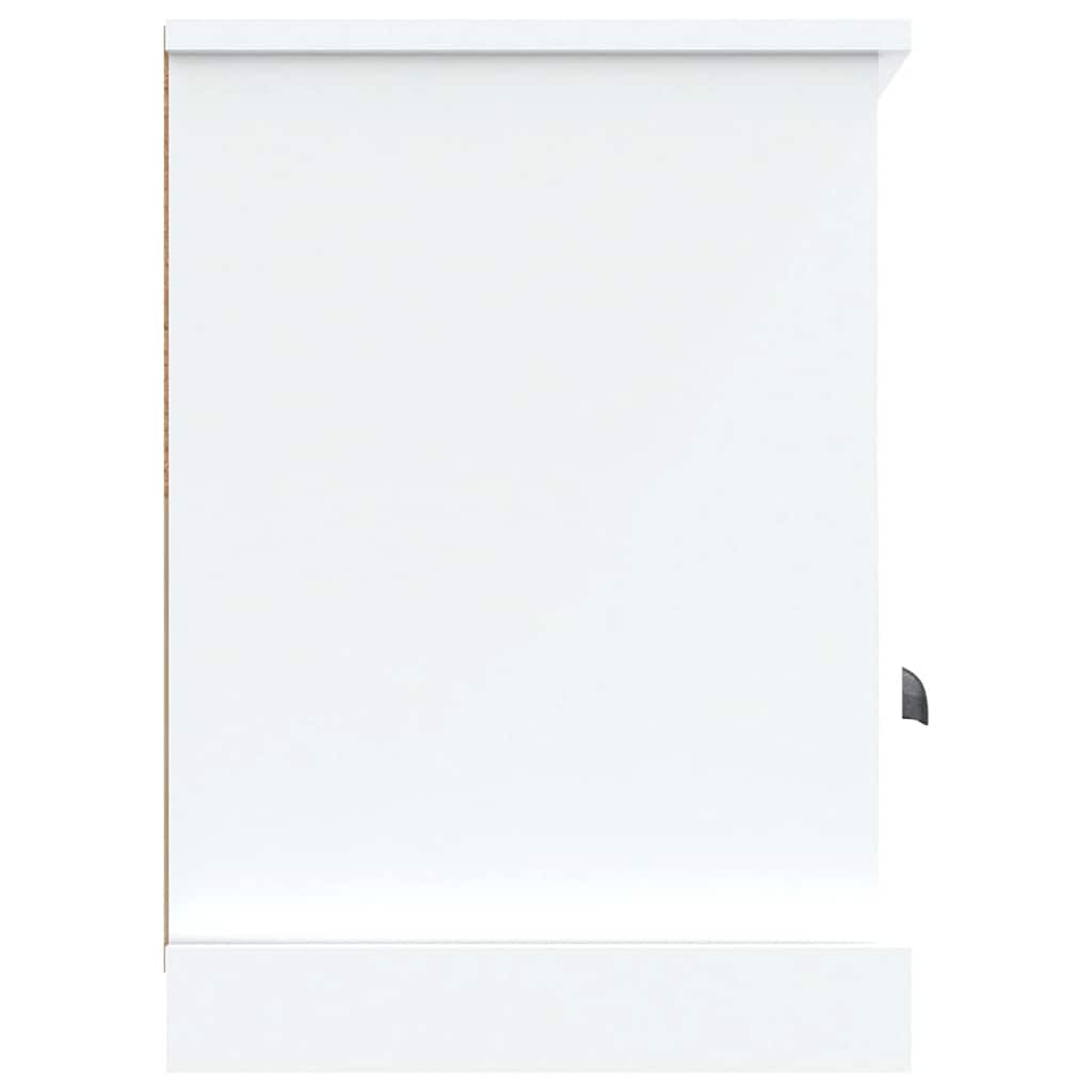 Tv-meubel 100x35x50 cm bewerkt hout wit is nu te koop bij PeponiXL, paradijselijk wonen!