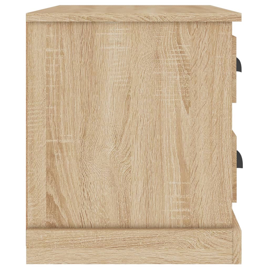 Nachtkastje 60x39x45 cm sonoma eikenkleurig is nu te koop bij PeponiXL, paradijselijk wonen!