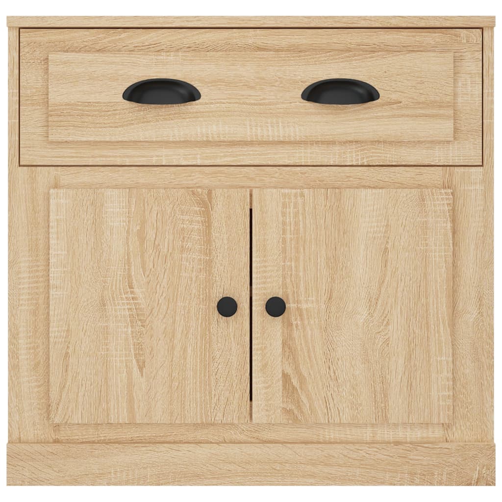 Dressoir 70x35,5x67,5 cm bewerkt hout sonoma eikenkleurig is nu te koop bij PeponiXL, paradijselijk wonen!