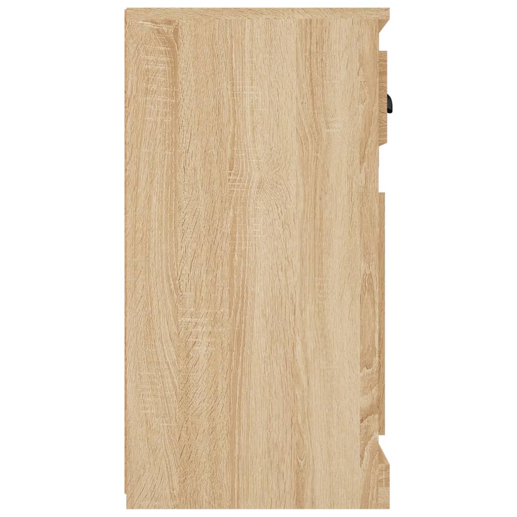 Dressoir 70x35,5x67,5 cm bewerkt hout sonoma eikenkleurig is nu te koop bij PeponiXL, paradijselijk wonen!