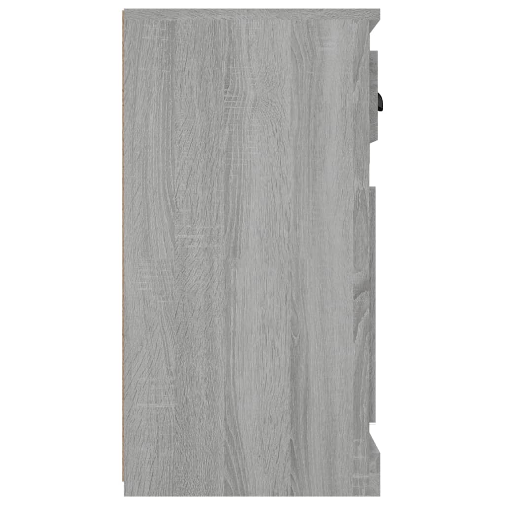 Dressoir 70x35,5x67,5 cm bewerkt hout grijs sonoma eikenkleurig is nu te koop bij PeponiXL, paradijselijk wonen!