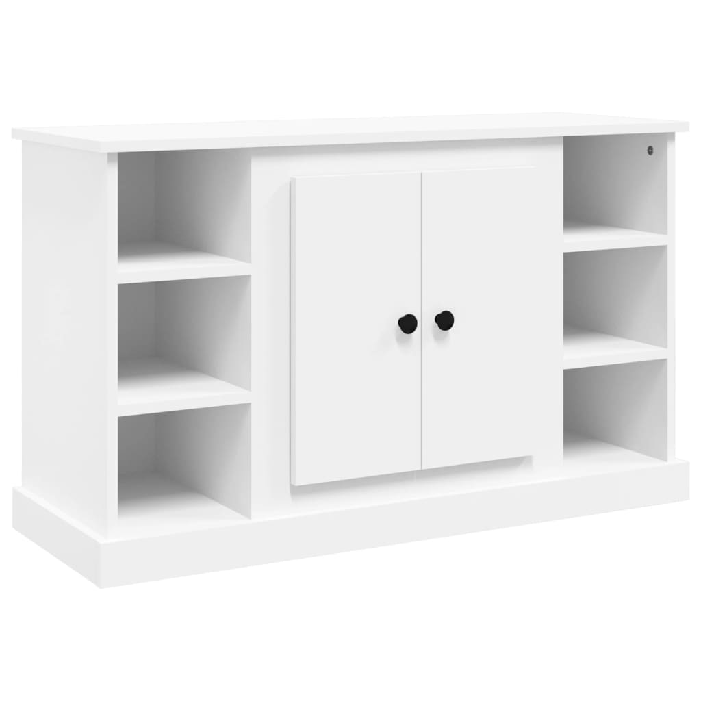 Dressoir 100x35,5x60 cm bewerkt hout wit is nu te koop bij PeponiXL, paradijselijk wonen!