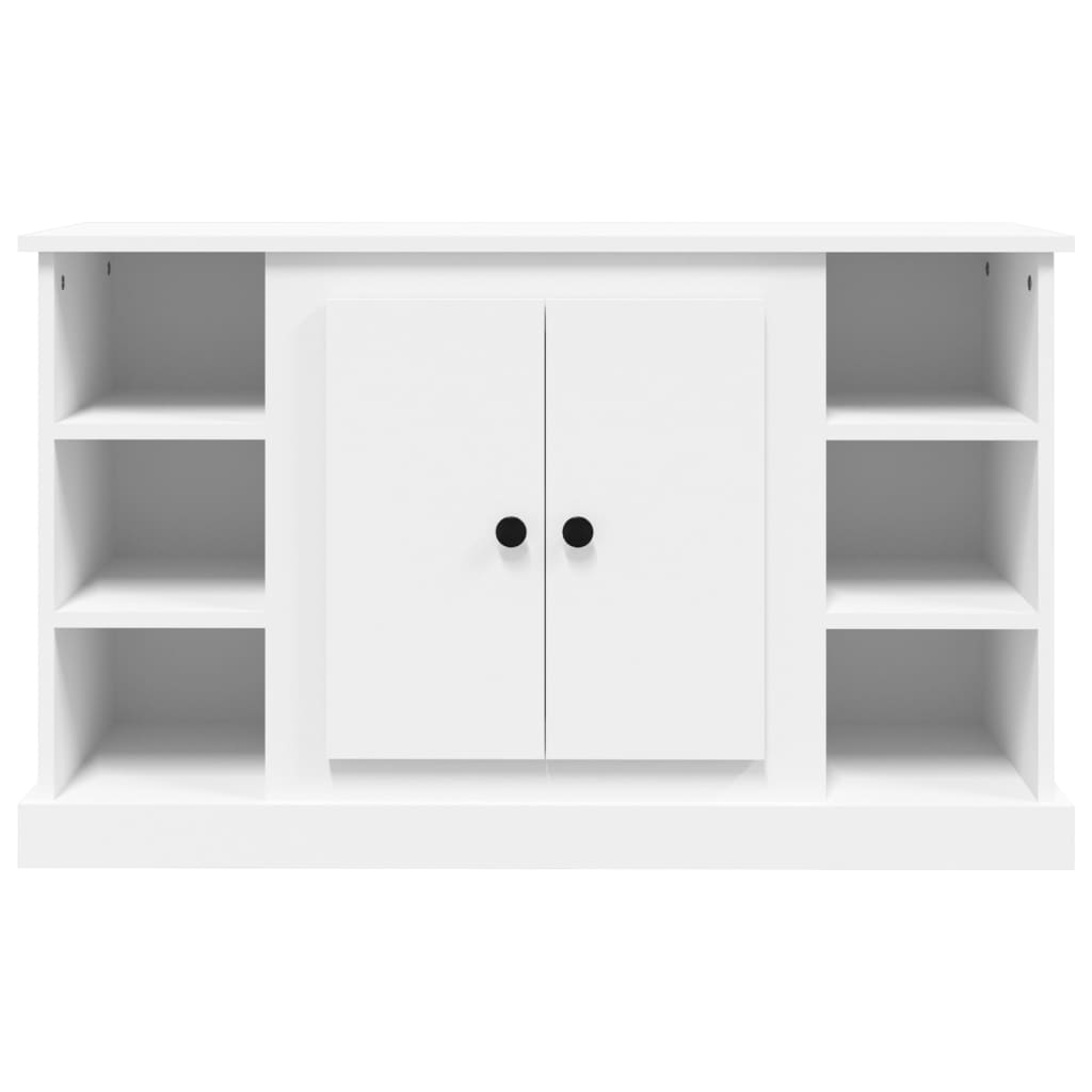 Dressoir 100x35,5x60 cm bewerkt hout wit is nu te koop bij PeponiXL, paradijselijk wonen!