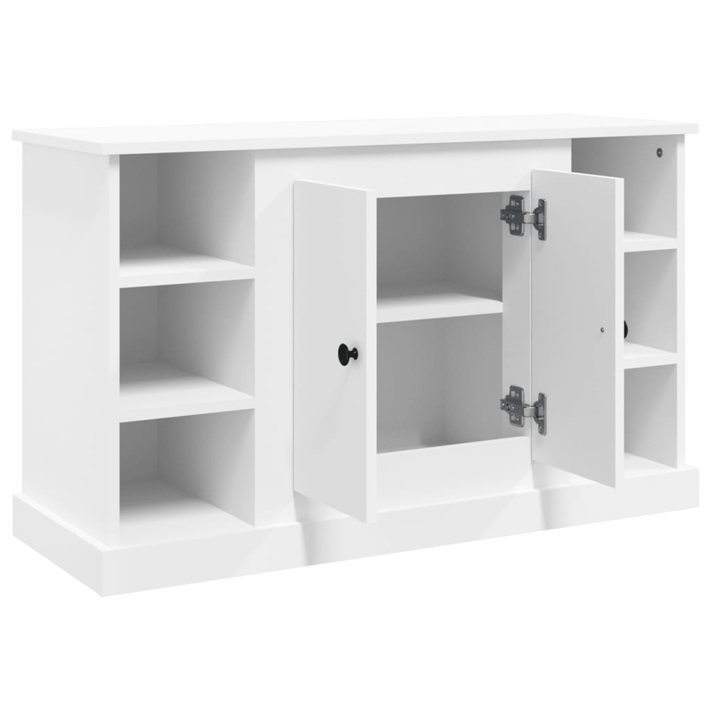 Dressoir 100x35,5x60 cm bewerkt hout wit is nu te koop bij PeponiXL, paradijselijk wonen!
