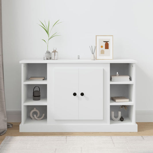 Dressoir 100x35,5x60 cm bewerkt hout wit is nu te koop bij PeponiXL, paradijselijk wonen!