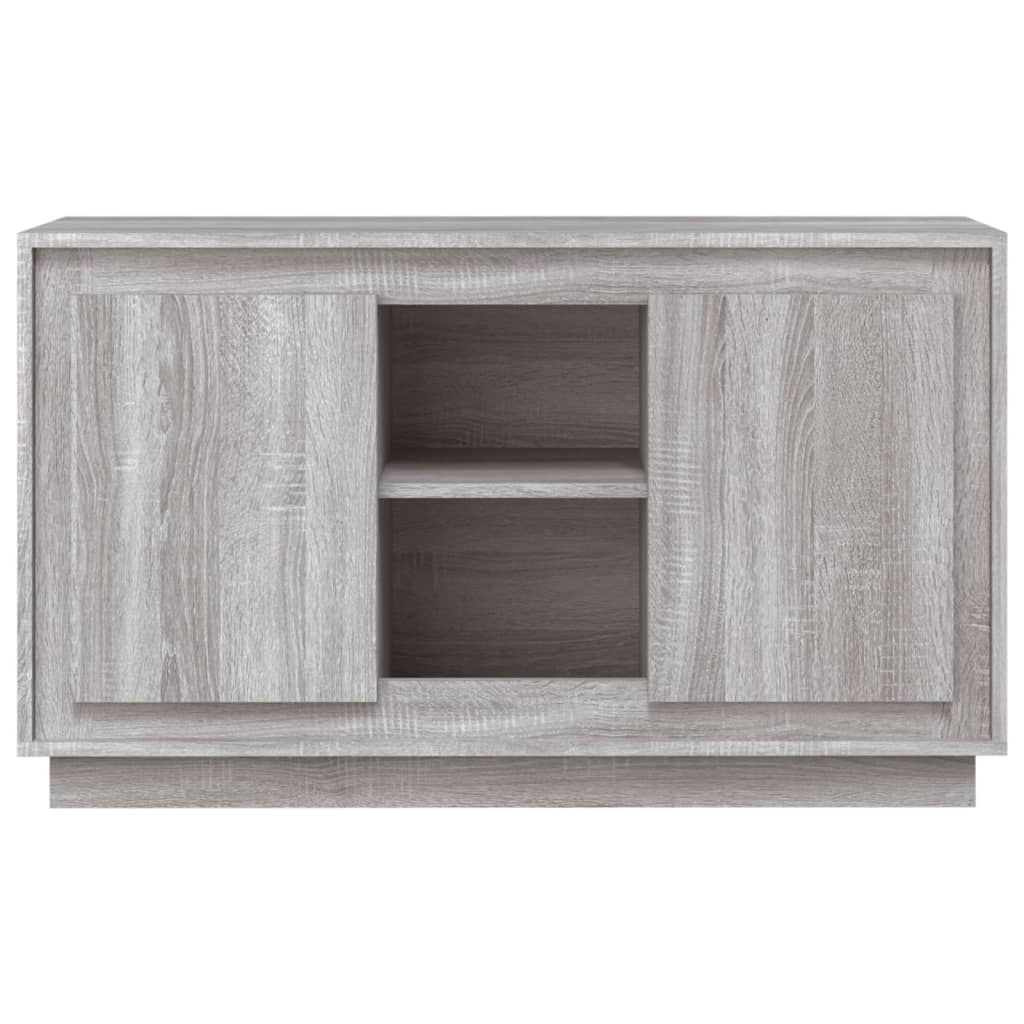 Dressoir 102x35x60 cm bewerkt hout grijs sonoma eikenkleurig is nu te koop bij PeponiXL, paradijselijk wonen!