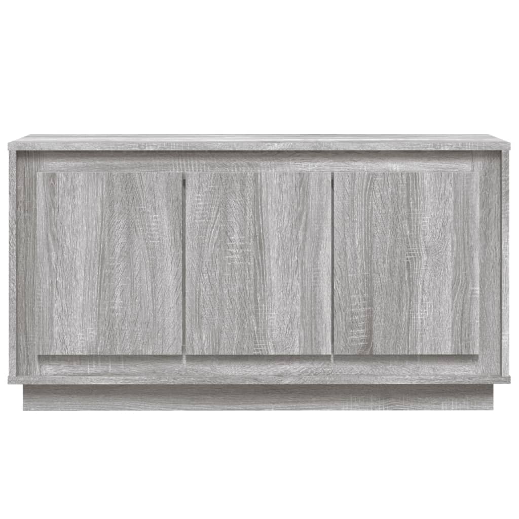 Dressoir 102x35x55 cm bewerkt hout grijs sonoma eikenkleurig is nu te koop bij PeponiXL, paradijselijk wonen!