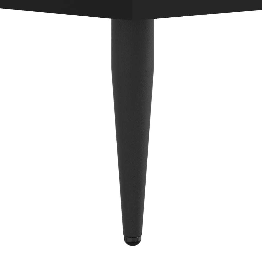 Bedframe zonder matras 180x200 cm spaanplaat zwart is nu te koop bij PeponiXL, paradijselijk wonen!
