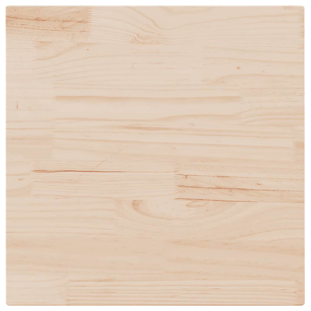Tafelblad 70x70x2,5 cm massief grenenhout vierkant is nu te koop bij PeponiXL, paradijselijk wonen!