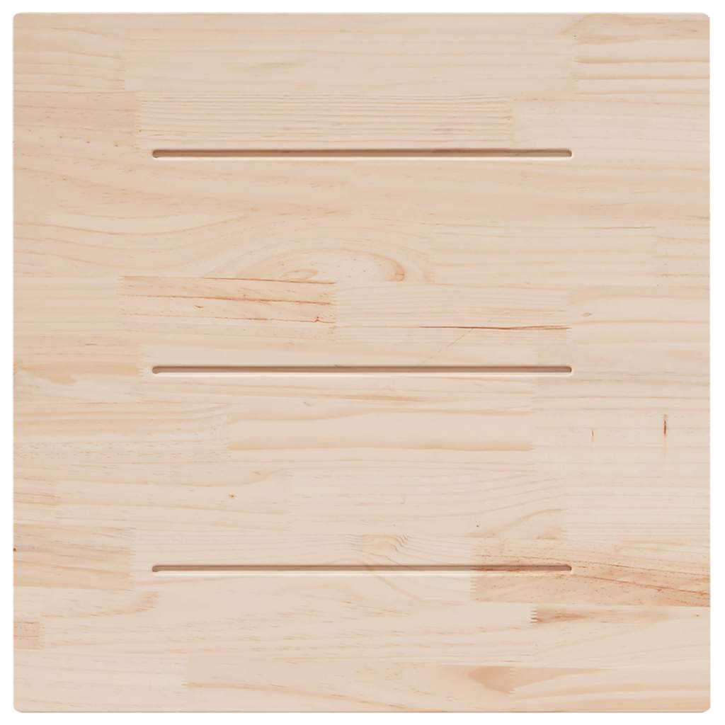 Tafelblad vierkant 90x90x2,5 cm massief grenenhout is nu te koop bij PeponiXL, paradijselijk wonen!