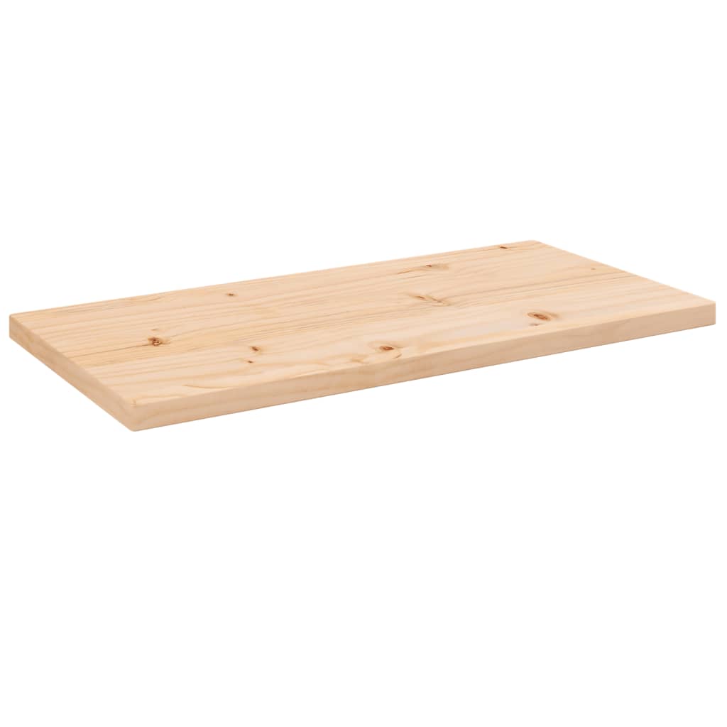 Tafelblad rechthoekig 80x40x2,5 cm massief grenenhout is nu te koop bij PeponiXL, paradijselijk wonen!