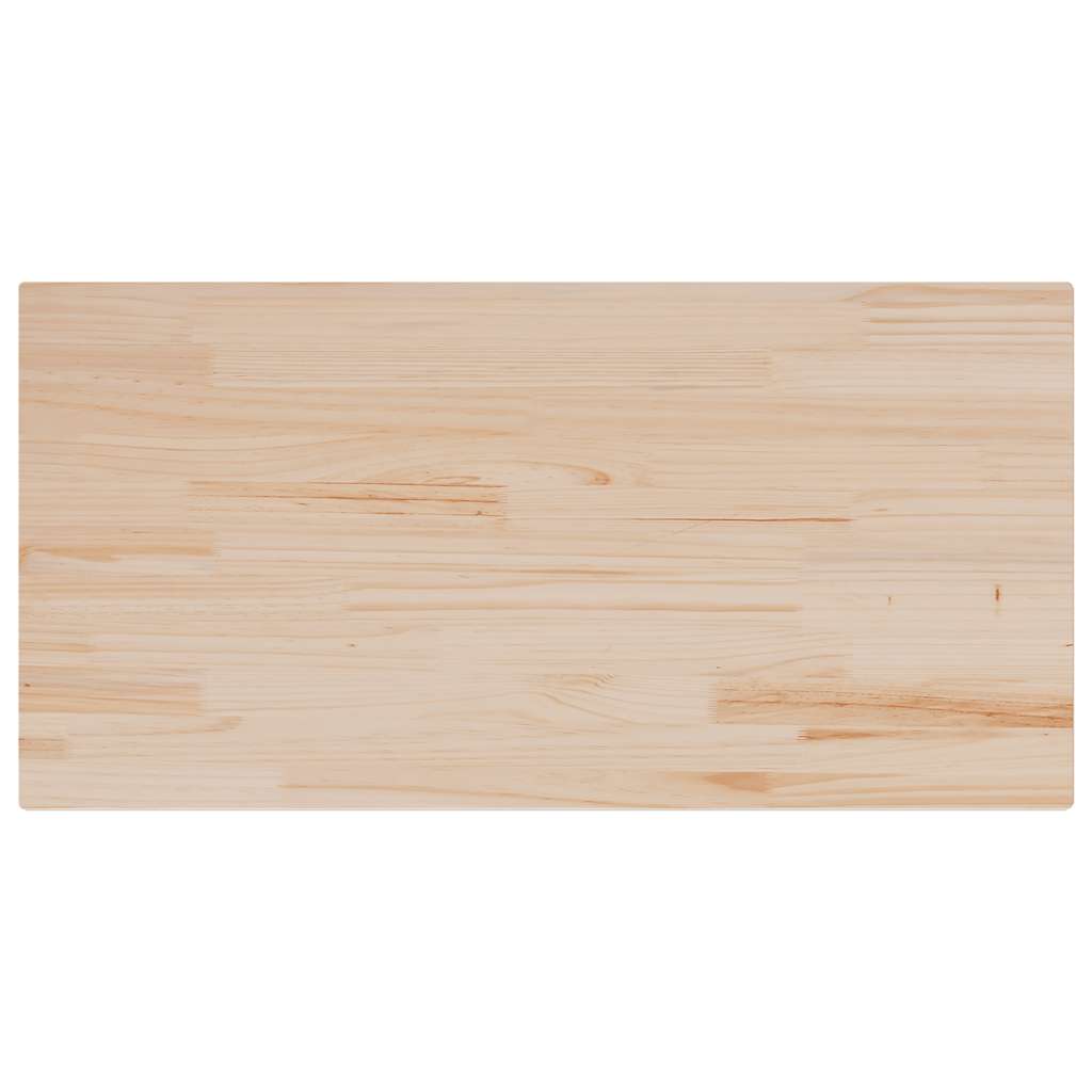 Tafelblad rechthoekig 110x60x2,5 cm massief grenenhout is nu te koop bij PeponiXL, paradijselijk wonen!