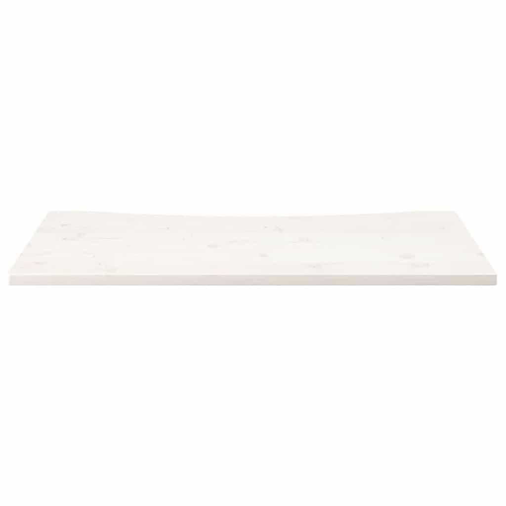 Bureaublad 110x55x2,5 cm massief grenenhout wit is nu te koop bij PeponiXL, paradijselijk wonen!