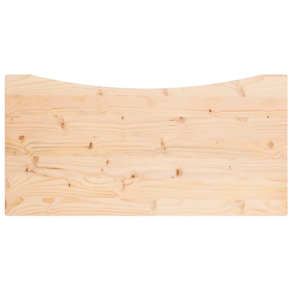 Bureaublad 110x60x2,5 cm massief grenenhout is nu te koop bij PeponiXL, paradijselijk wonen!