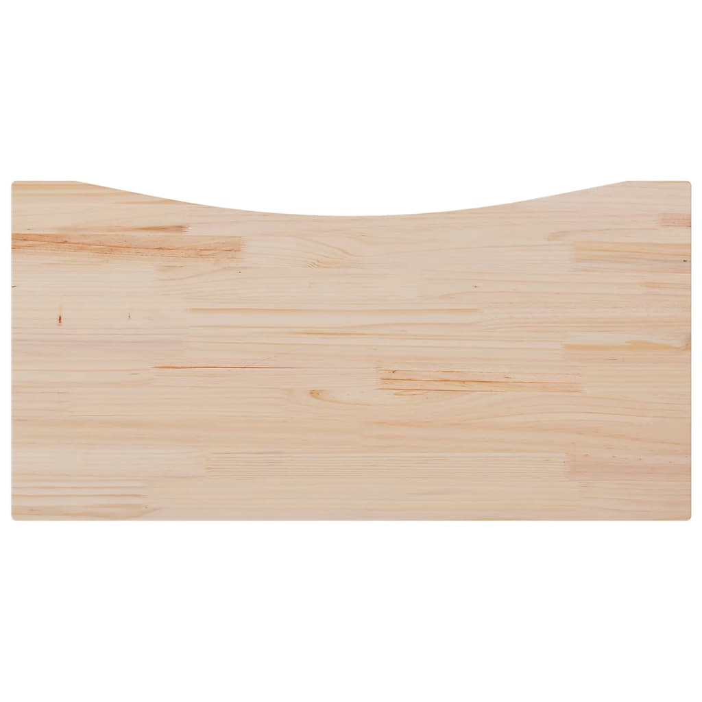 Bureaublad 110x60x2,5 cm massief grenenhout is nu te koop bij PeponiXL, paradijselijk wonen!