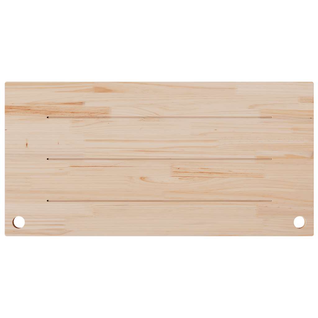 Bureaublad 110x55x2,5 cm massief grenenhout is nu te koop bij PeponiXL, paradijselijk wonen!