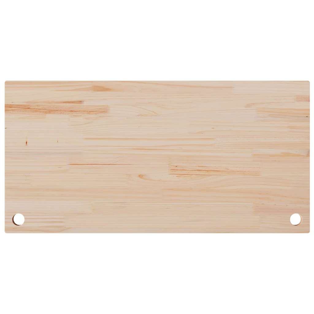 Bureaublad 110x55x2,5 cm massief grenenhout is nu te koop bij PeponiXL, paradijselijk wonen!