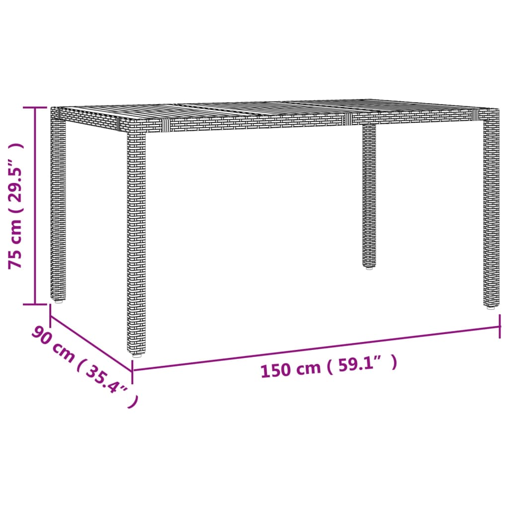 7-delige Tuinset met kussens poly rattan grijs is nu te koop bij PeponiXL, paradijselijk wonen!