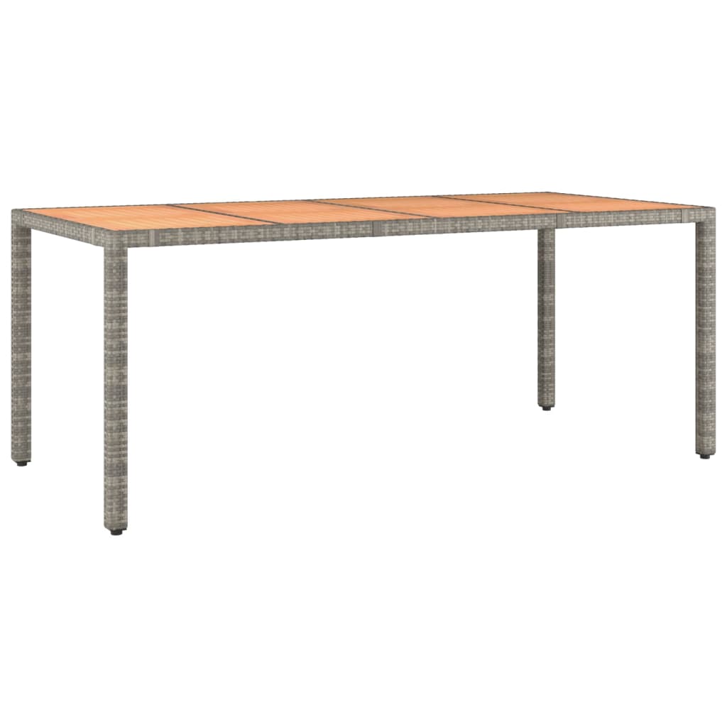 9-delige Tuinset met kussens poly rattan grijs is nu te koop bij PeponiXL, paradijselijk wonen!