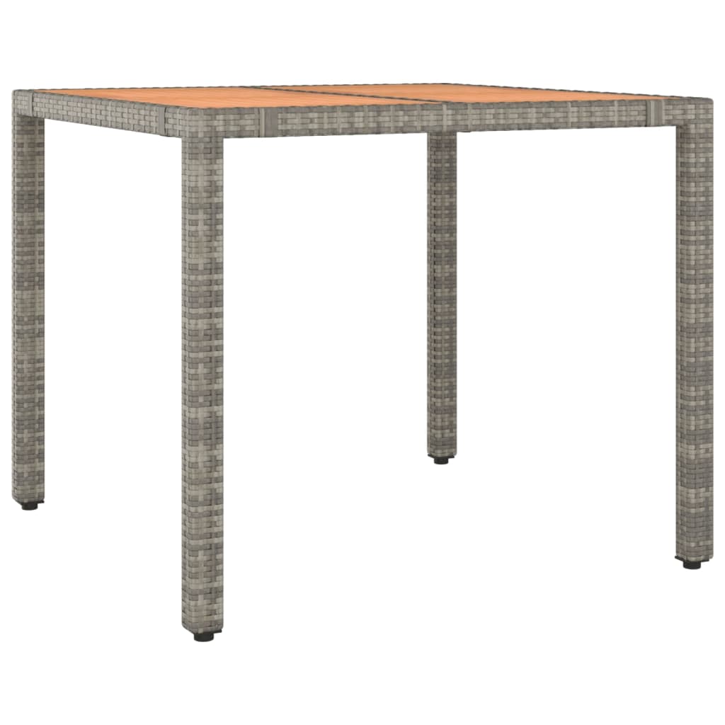 5-delige Tuinset met kussens poly rattan grijs is nu te koop bij PeponiXL, paradijselijk wonen!