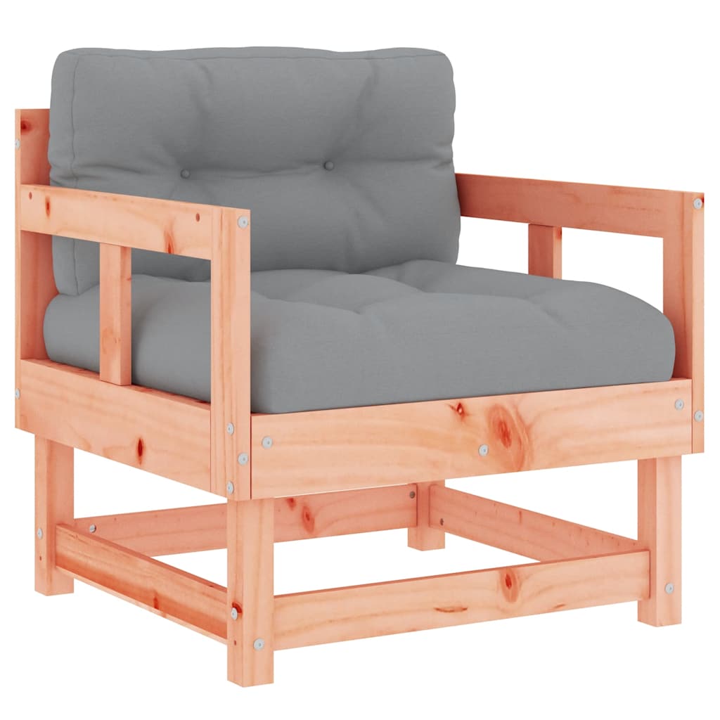 Tuinstoelen 2 st met kussens massief douglashout is nu te koop bij PeponiXL, paradijselijk wonen!