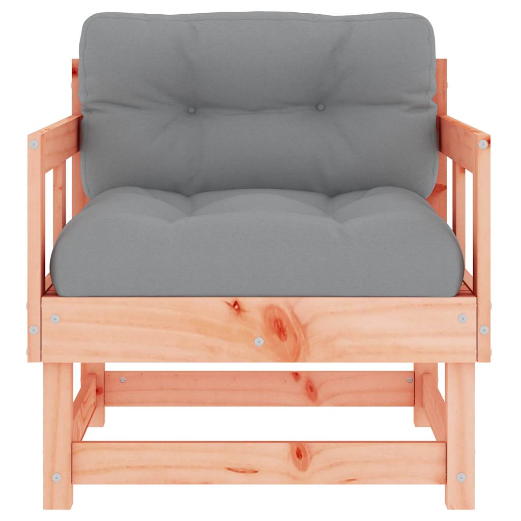 Tuinstoelen 2 st met kussens massief douglashout is nu te koop bij PeponiXL, paradijselijk wonen!