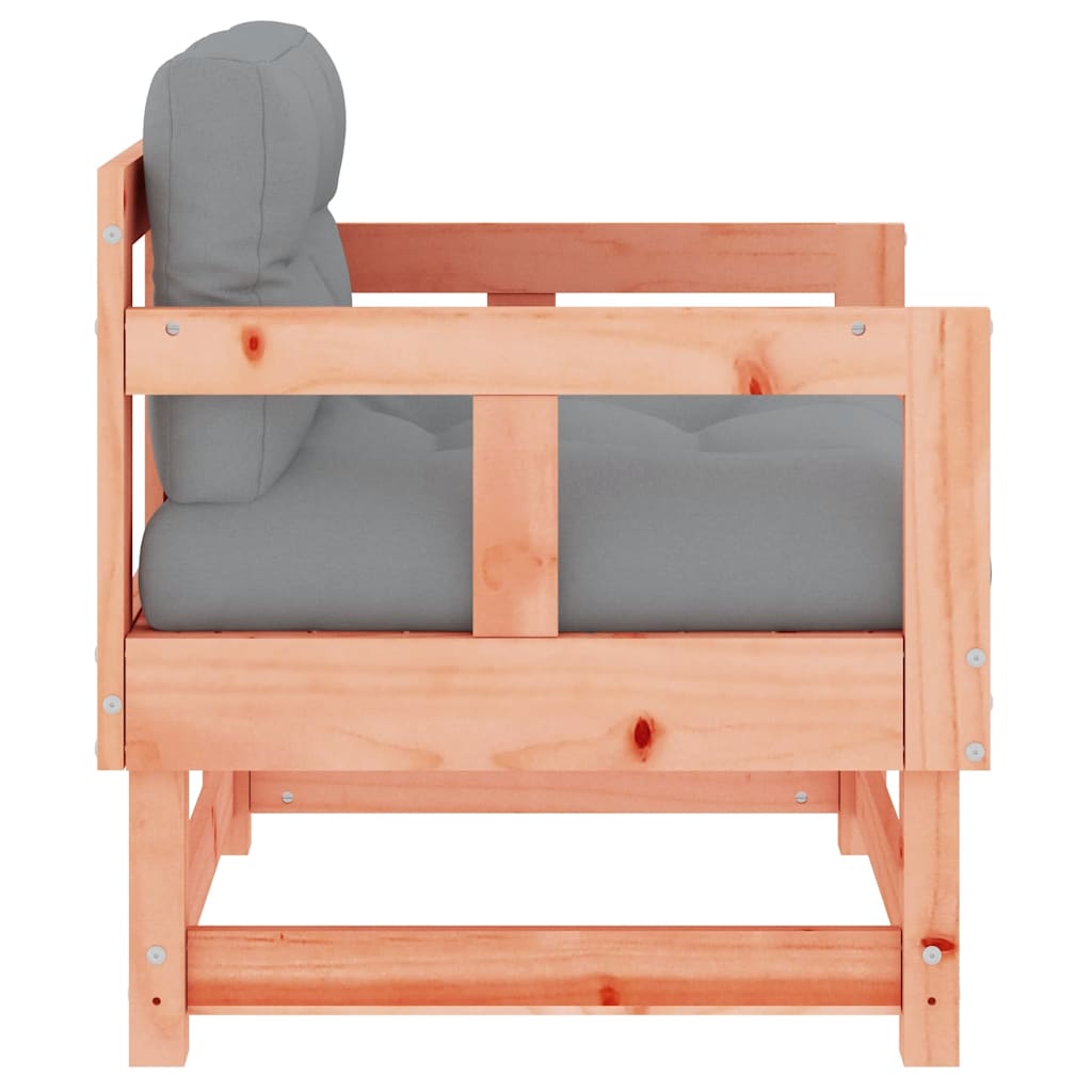 Tuinstoelen 2 st met kussens massief douglashout is nu te koop bij PeponiXL, paradijselijk wonen!