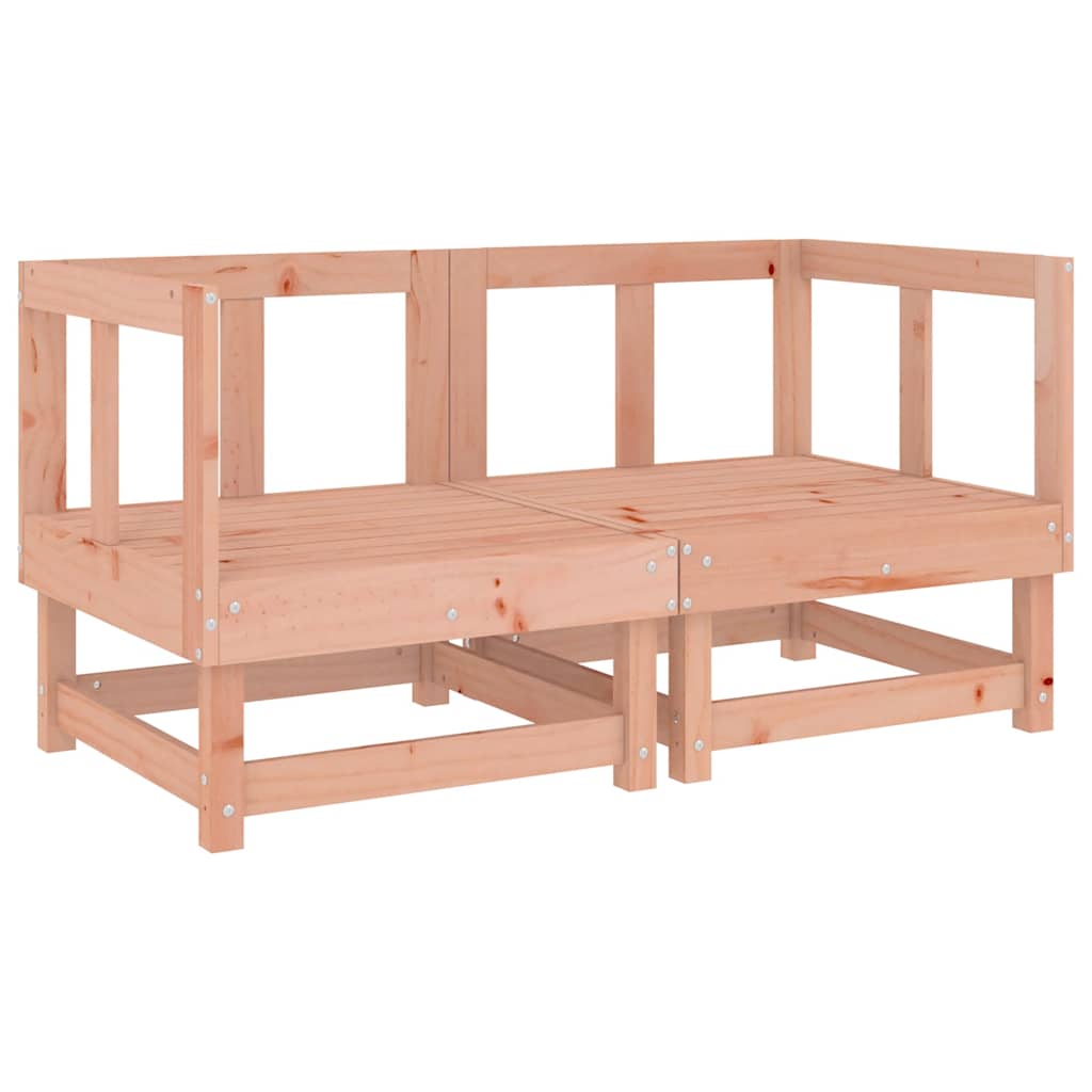 Hoekbanken 2 st met kussens massief douglashout is nu te koop bij PeponiXL, paradijselijk wonen!