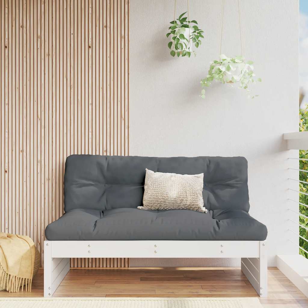 Middenbank 120x80 cm massief grenenhout wit is nu te koop bij PeponiXL, paradijselijk wonen!